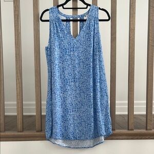 Old Navy Blue Floral Dress